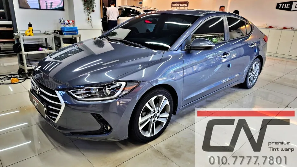 Hyundai Elantra ADのカーフィルム施工事例|費用目安・仕上がり 施工写真 4-2