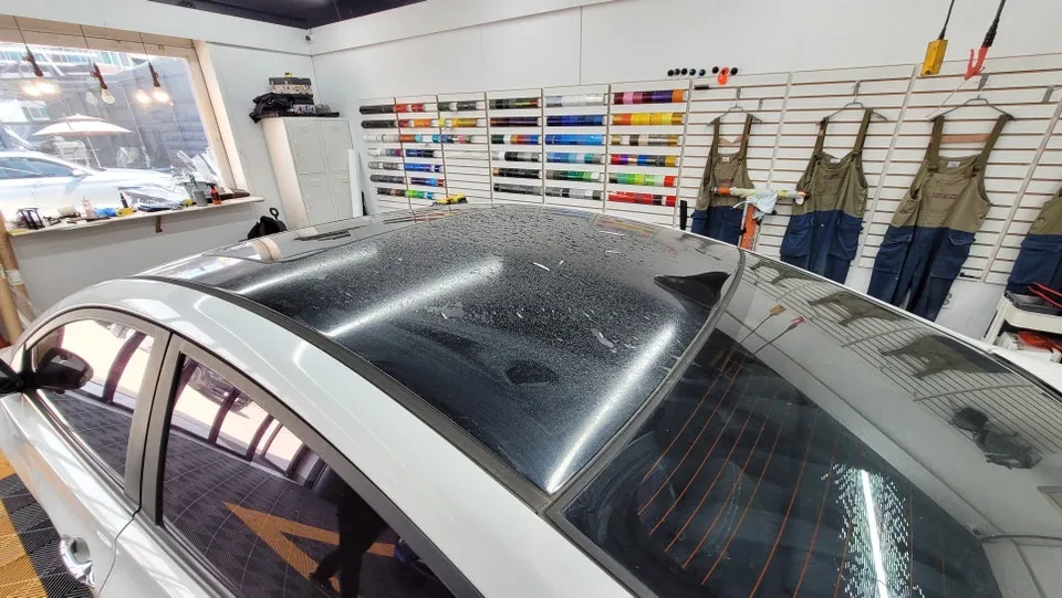 Hyundai Elantra PPF施工事例｜費用目安と仕上がり 施工写真 2-1