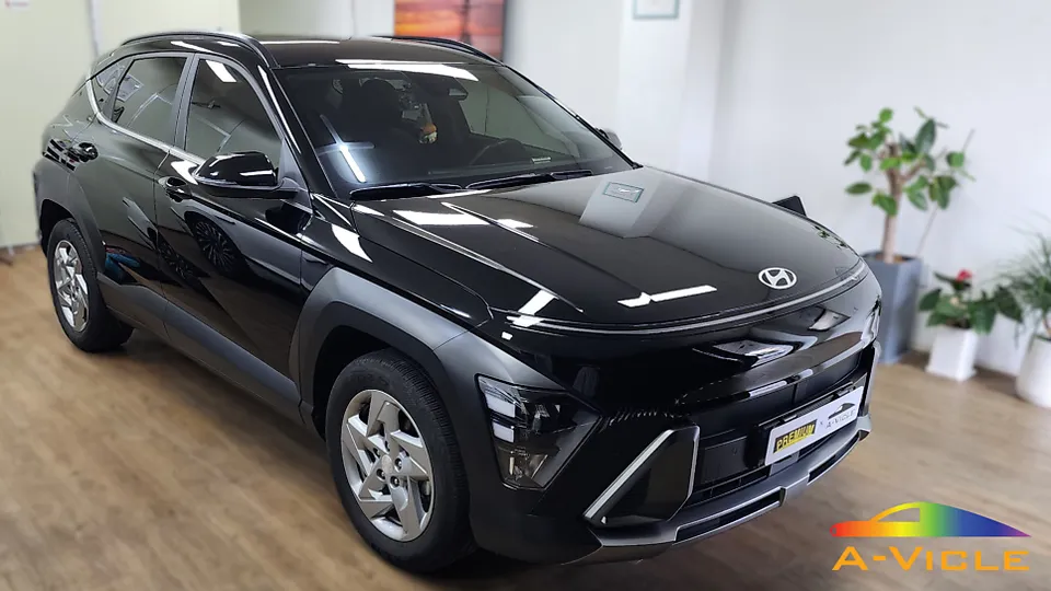 Hyundai Kona SX2 ambient lighting installation result