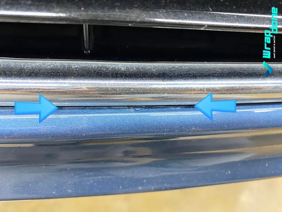 Hyundai i40のグリルラッピング事例|費用目安・仕上がり 施工写真 2-2