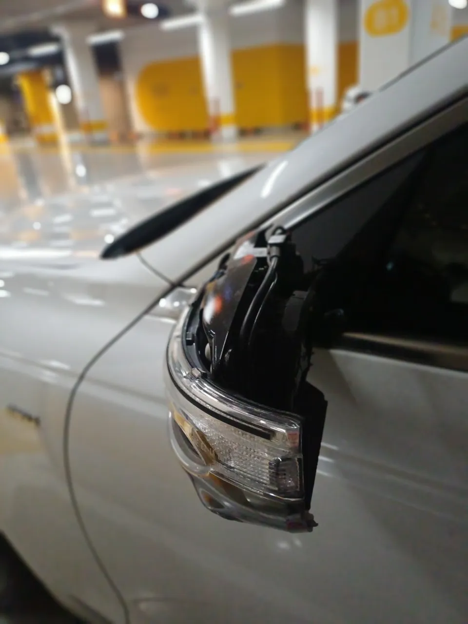 Kia K900 other - Kia K900 Auto Service Review — White Mirror Cover to Black photo 3