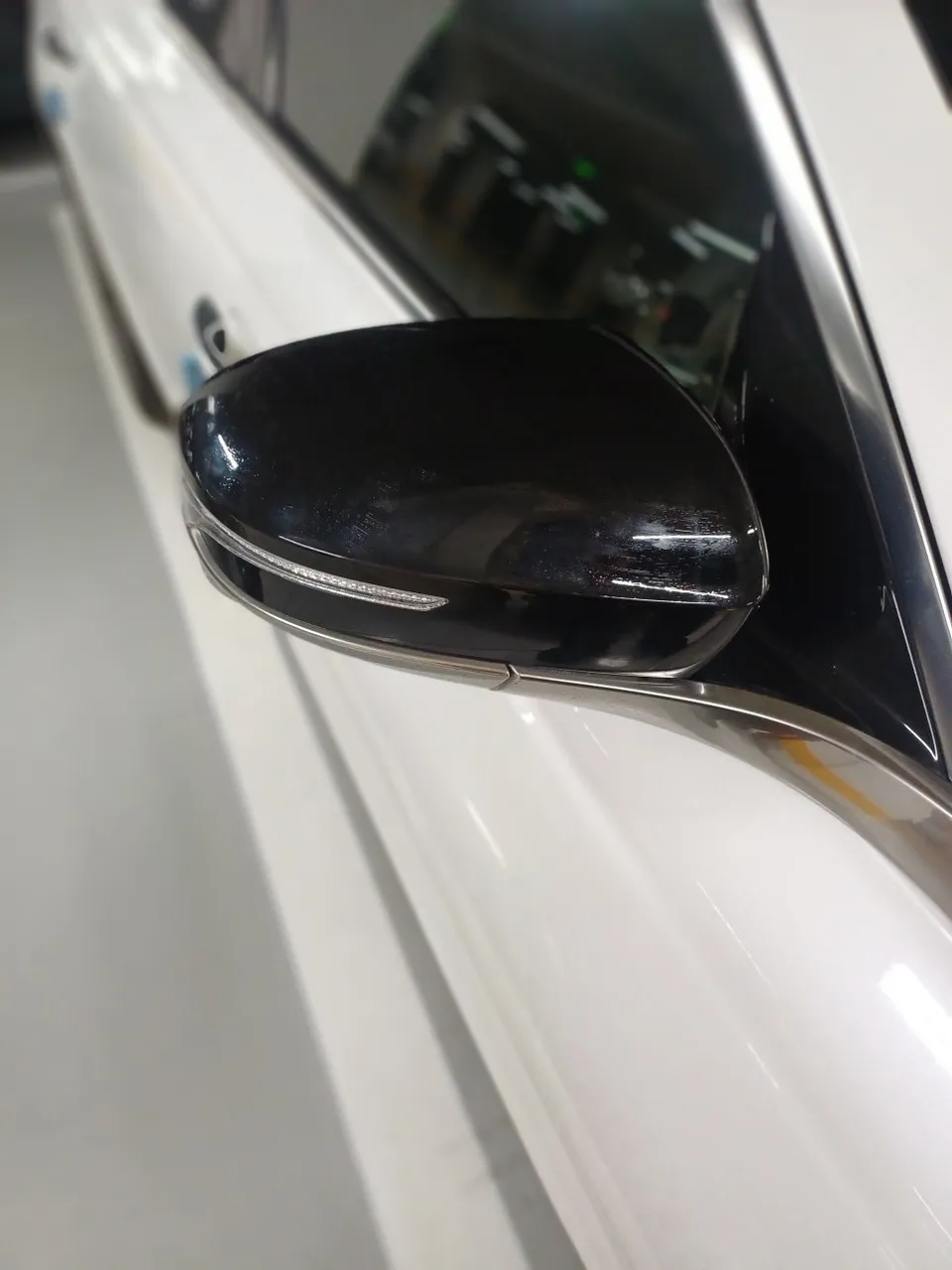 Kia K900 other - Kia K900 Auto Service Review — White Mirror Cover to Black photo 5
