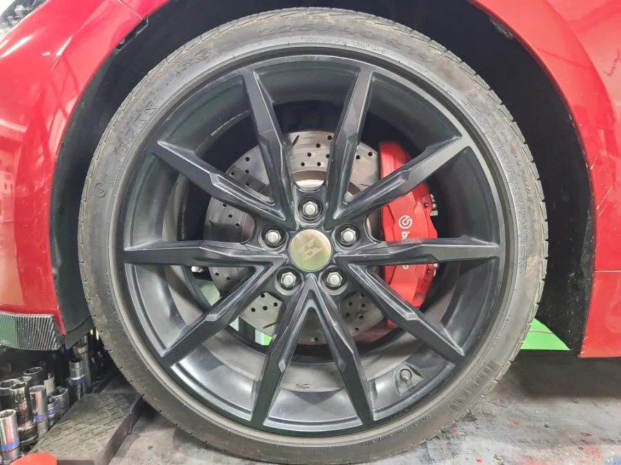 Hyundai Stinger wheel repair - Hyundai Stinger Wheel Repair & Painting Review photo 4