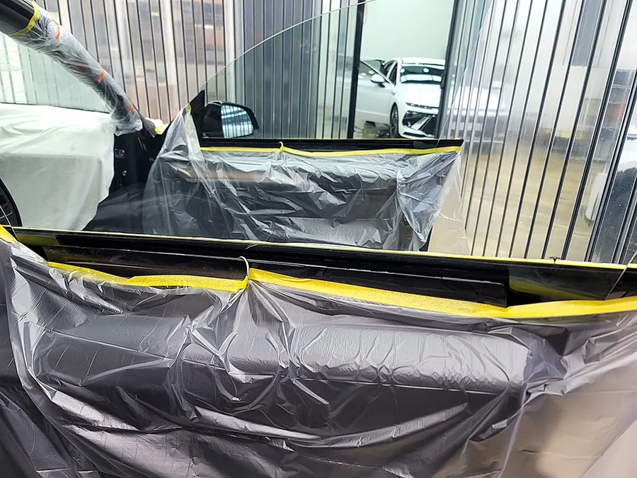 Tesla Model Yのカーフィルム施工事例｜費用目安・仕上がり 施工写真 1-2
