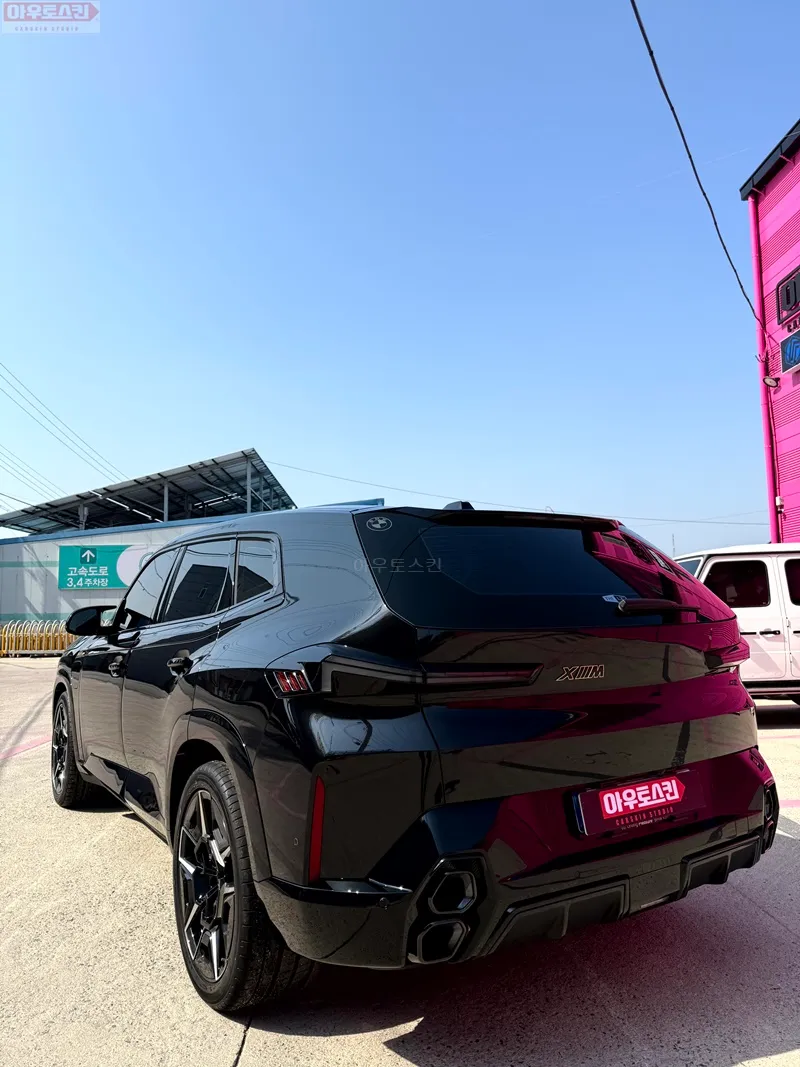 BMW XMのPPF施工事例|韓国での実例 施工写真 2-2
