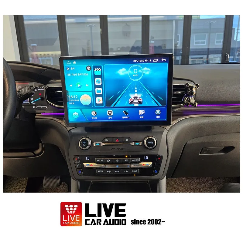 Ford Explorer 6th GenのAndroid Auto・CarPlay取付事例 施工写真 5