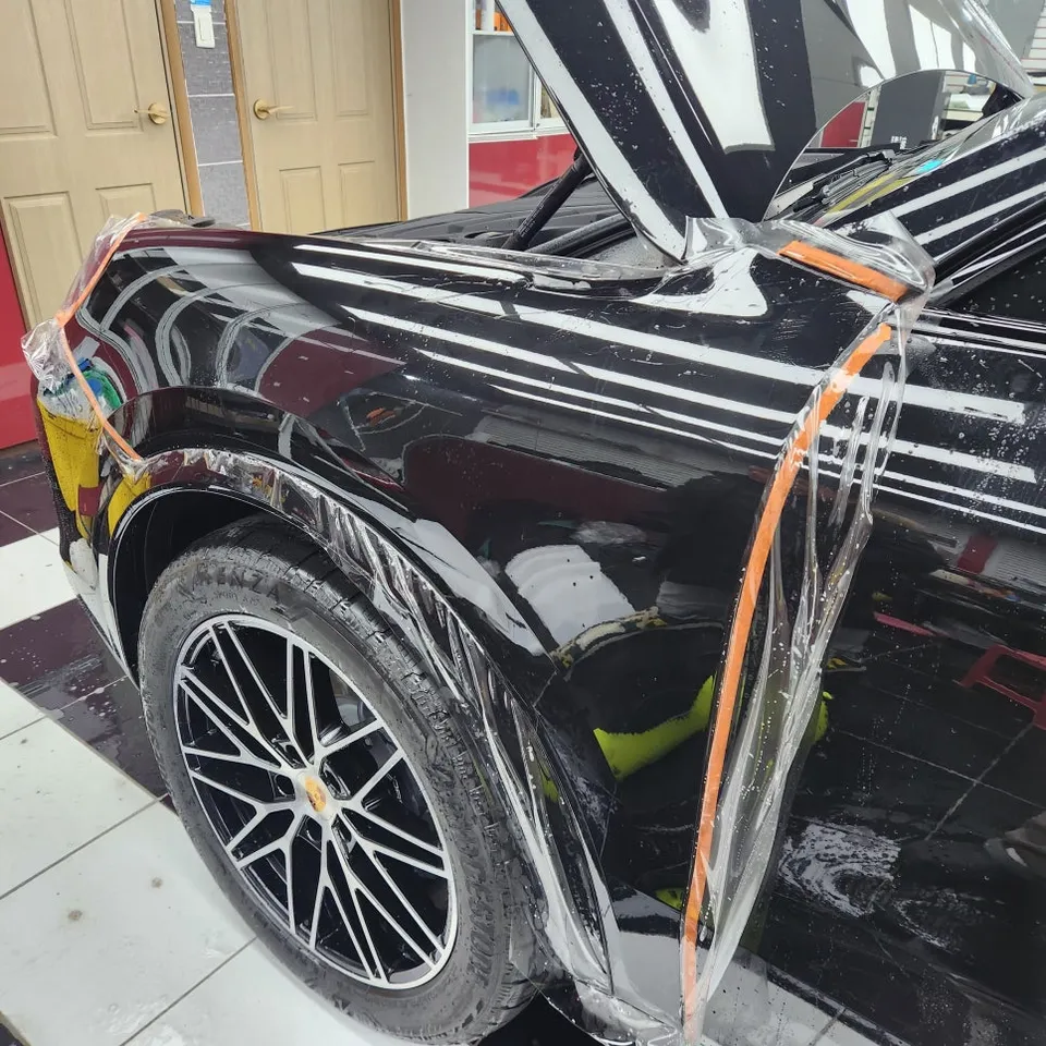 Porsche Cayenne PPF施工事例|費用目安と仕上がり 施工写真 2-2