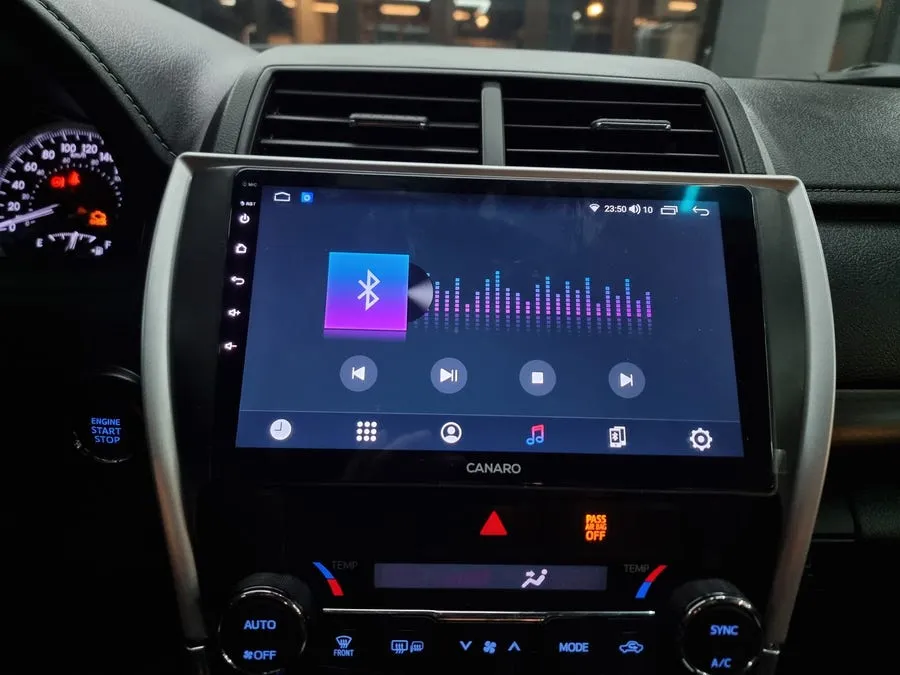 Toyota CamryのAndroid Auto・CarPlay取付事例 施工写真 3-2