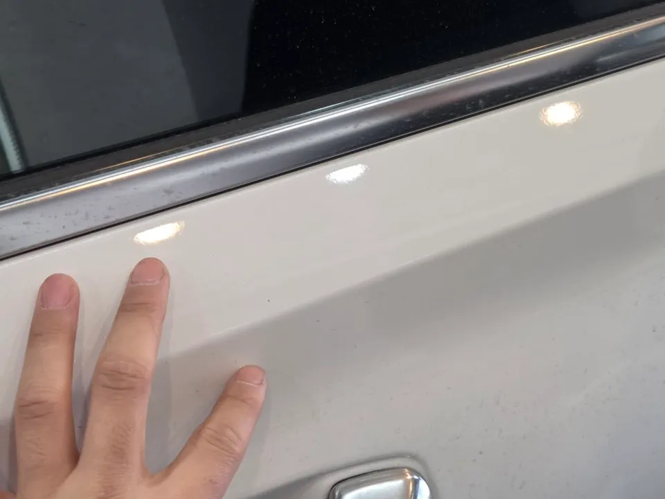 Hyundai Palisadeのガラスコーティング事例 施工写真 1-2