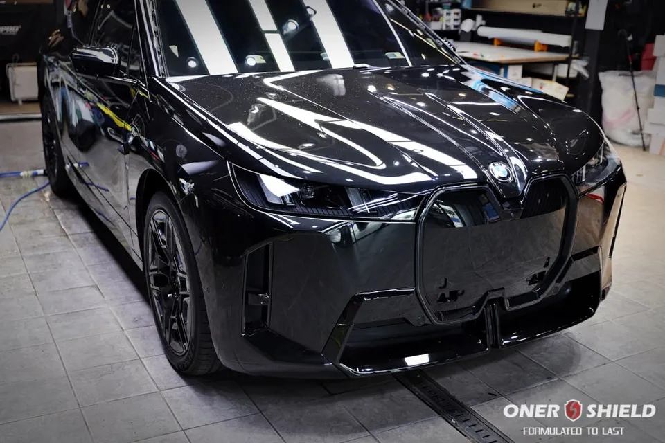 BMW iXのPPF施工事例｜マットな質感で個性をプラス 施工写真 2