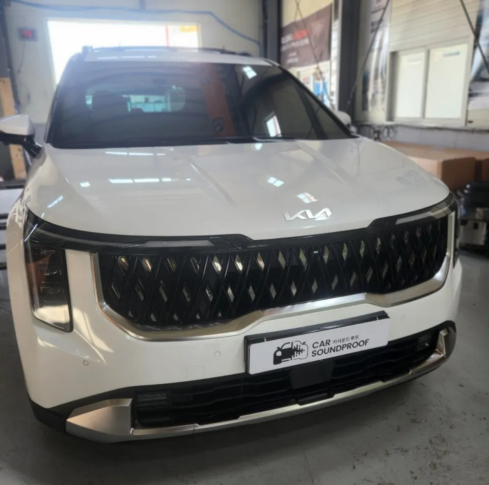 Kia Carnival soundproofing installation result