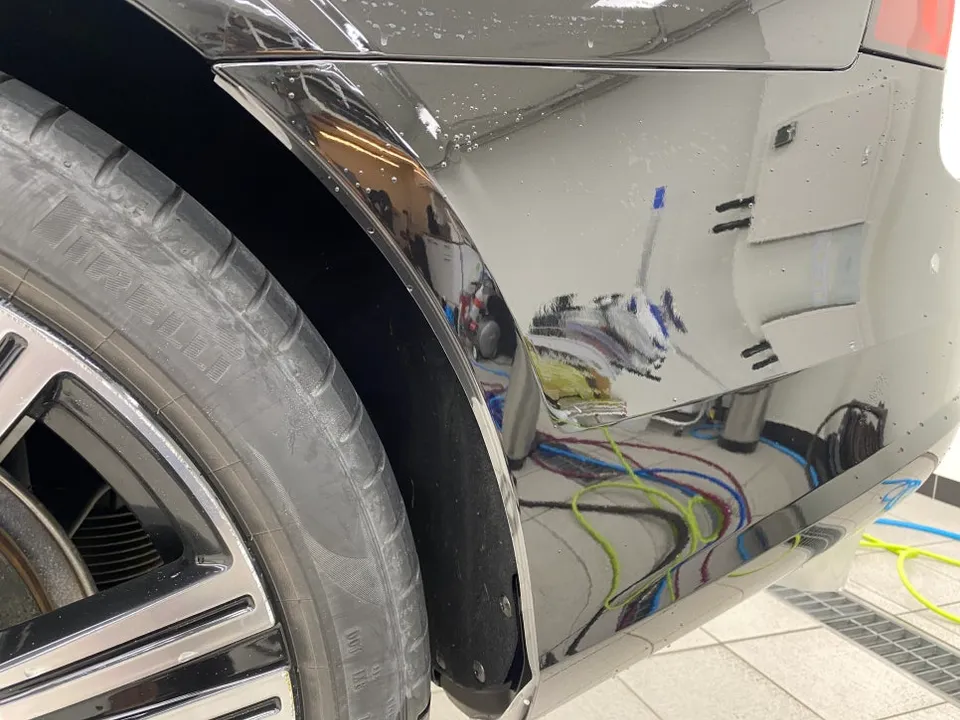 Volvo S90 ppf - Volvo S90 PPF Review: STEK DynoShield & Accident Repair photo 4
