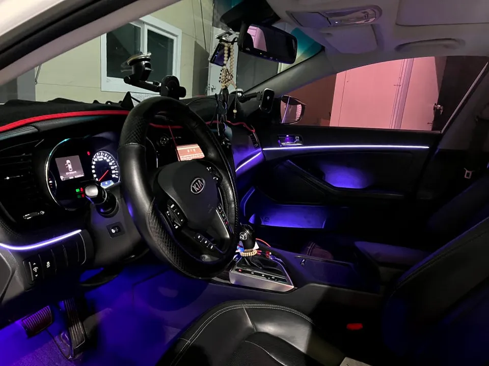Kia K5 1st Gen ambient lighting - Kia K5 Ambient Lighting Upgrade - Transform Your Interior photo 3