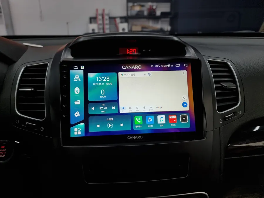 Kia All New SorentoのAndroid Auto・CarPlay取付事例 写真