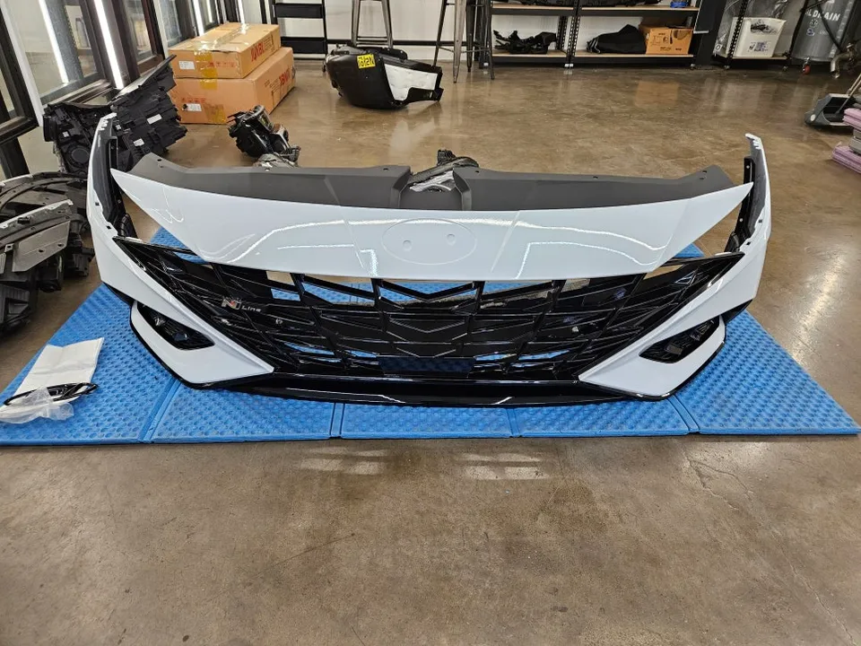 Hyundai Elantra CN7 body kit - Hyundai Elantra CN7 Body Kit Installation Review photo 3