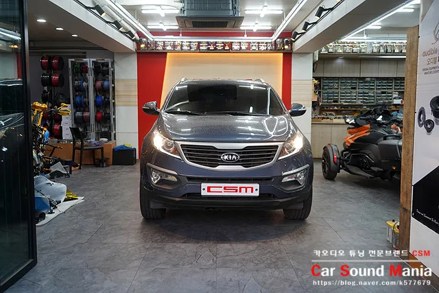 Kia Sportage R car audio installation result