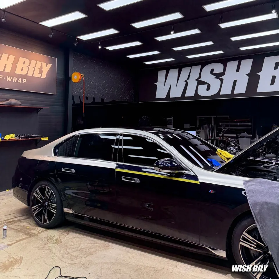 BMW 7 Series PPF施工事例｜韓国での実例紹介 施工写真 2-2