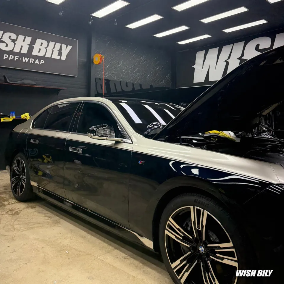 BMW 7 Series PPF施工事例｜韓国での実例紹介 施工写真 1-3