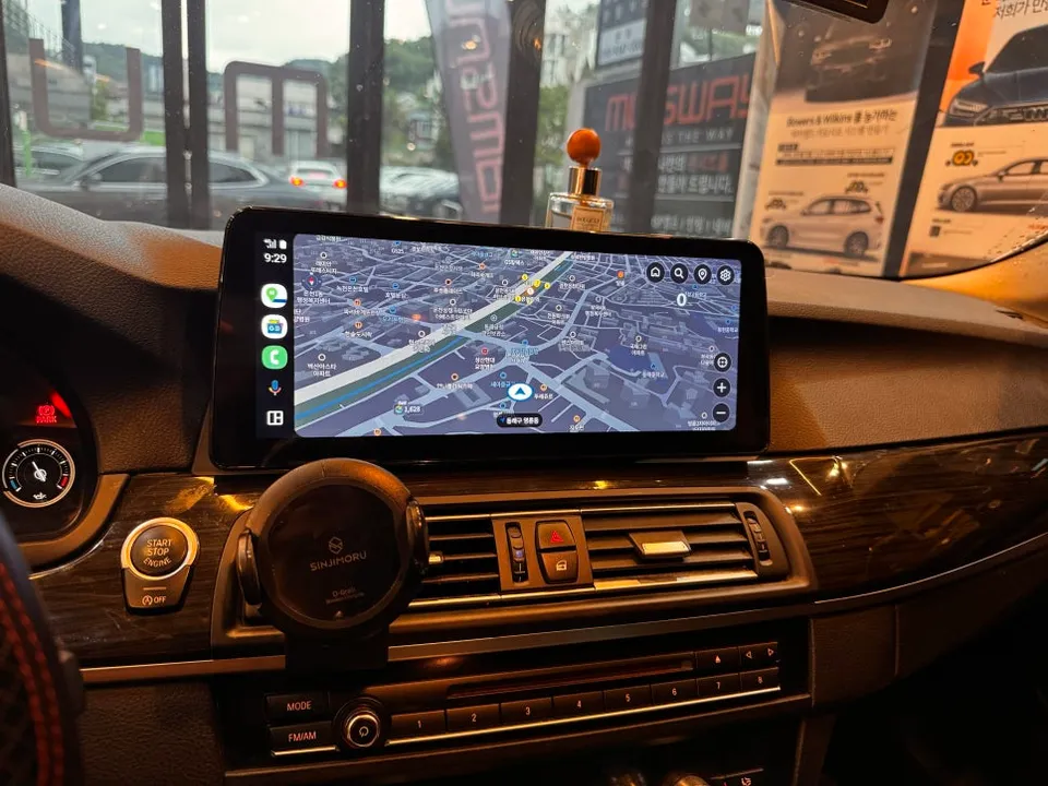 BMW 5 Series F10 android head unit - BMW F10 Android Auto CarPlay Upgrade Review photo 4