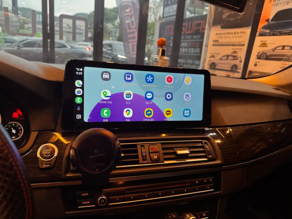 BMW 5 Series F10 android head unit - BMW F10 Android Auto CarPlay Upgrade Review photo 5