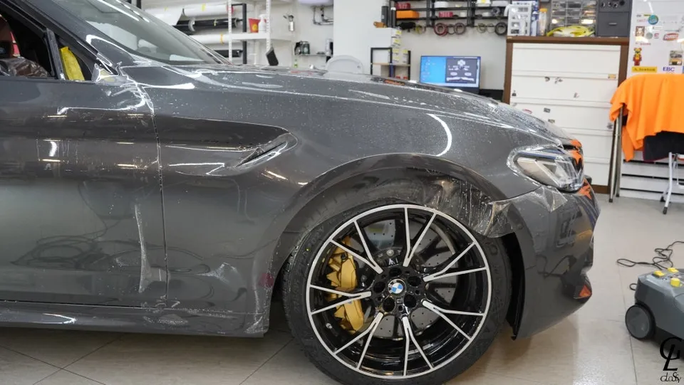 BMW M5 CompetitionのPPF施工事例|費用目安・仕上がり 施工写真 2-3