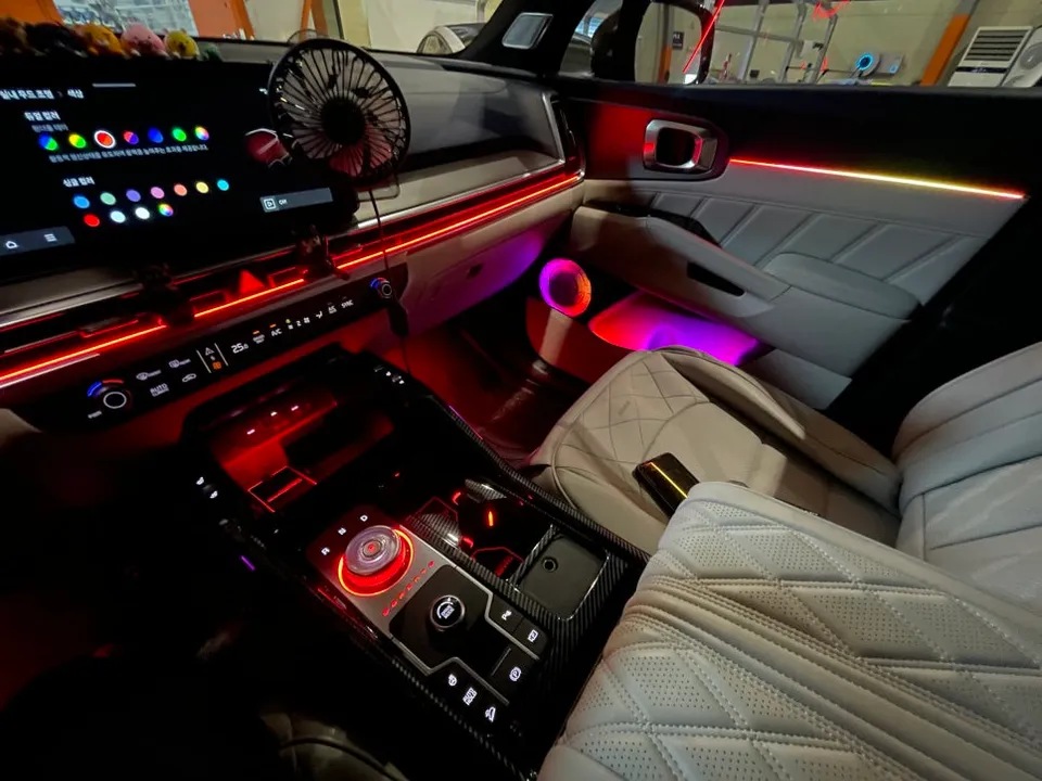Kia Sorento MQ4 ambient lighting - Kia Sorento MQ4 Ambient Lighting Review — Cost & Results photo 4