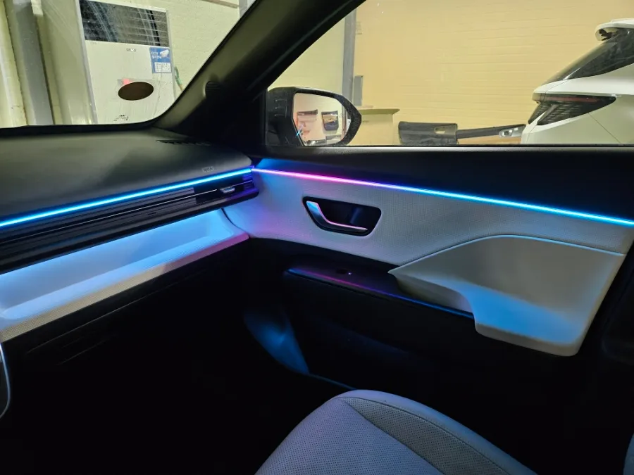 Hyundai Kona SX2 ambient lighting - Hyundai Kona SX2 Ambient Lighting Review: Cost & Results photo 5