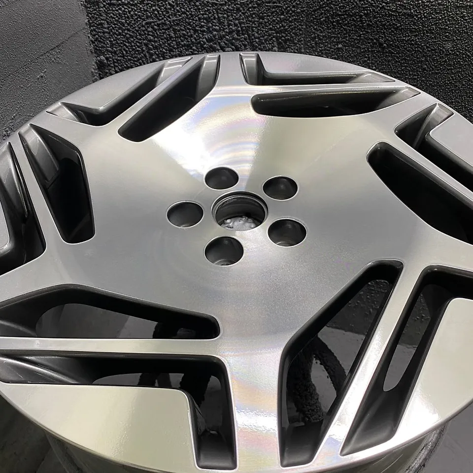 Genesis G90 wheel repair - Genesis G90 Wheel Repair & Painting Review - Flawless Finish photo 4
