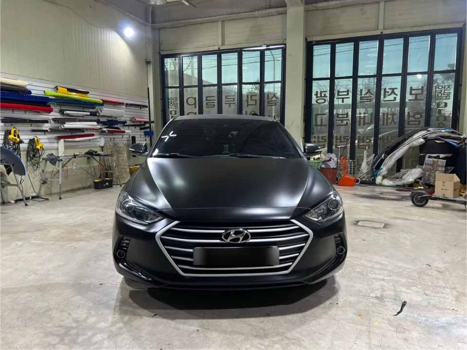 Hyundai Elantra ADのカーラッピング事例 写真