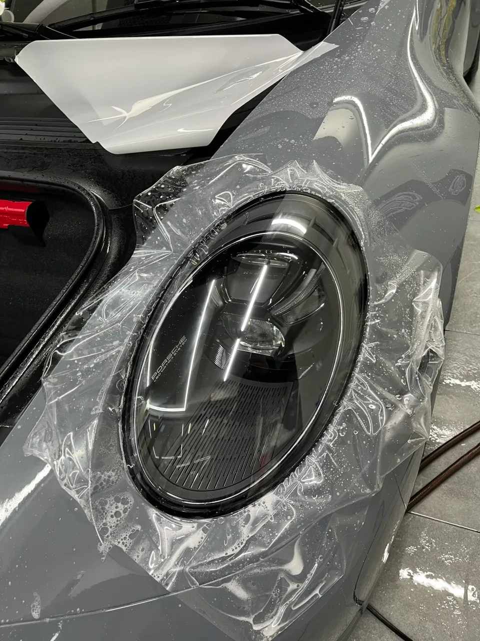 ポルシェ911 PPF施工事例｜韓国での実例と費用目安 施工写真 3-2