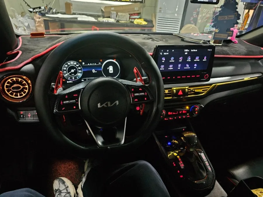 Kia K3 GT ambient lighting - Kia K3 GT Ambient Lighting Review — Under $40 Upgrade photo 3