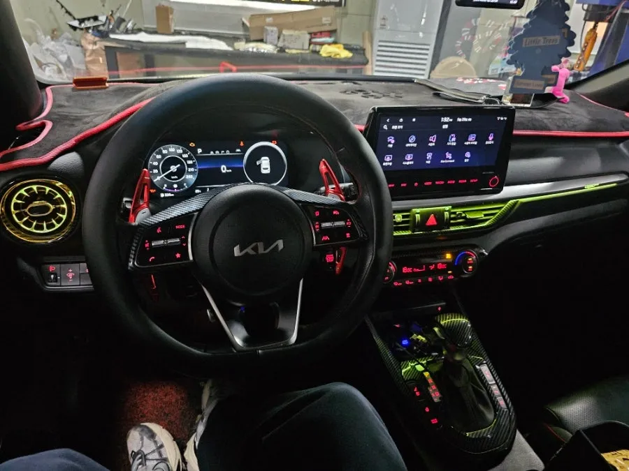 Kia K3 GT ambient lighting - Kia K3 GT Ambient Lighting Review — Under $40 Upgrade photo 5