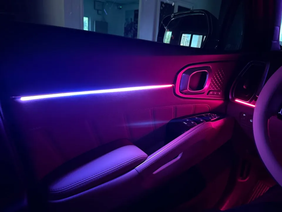 Kia Sorento MQ4 ambient lighting - Kia Sorento MQ4 Ambient Lighting Review — Seamless Integration photo 4