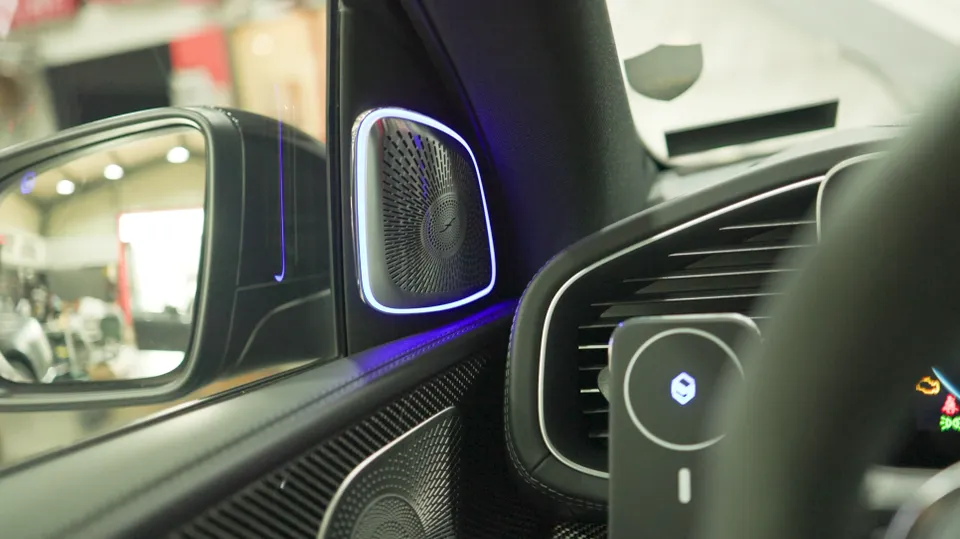Mercedes-Benz GLE63 AMG W167 ambient lighting - Mercedes-Benz GLE63 AMG Ambient Lighting Upgrade photo 3