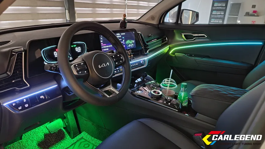 Kia Sportage NQ5 ambient lighting - Kia Sportage NQ5 Ambient Lighting Review — Enhanced Interior Mood photo 4