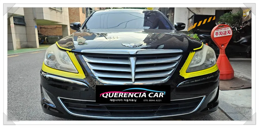 Genesis BH ceramic coating installation result