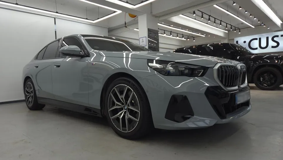 BMW 5 Series paint correction installation result
