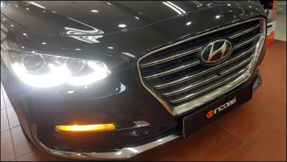 Hyundai Grandeur IG lighting upgrade - Hyundai Grandeur IG LED Headlight Upgrade Review photo 4