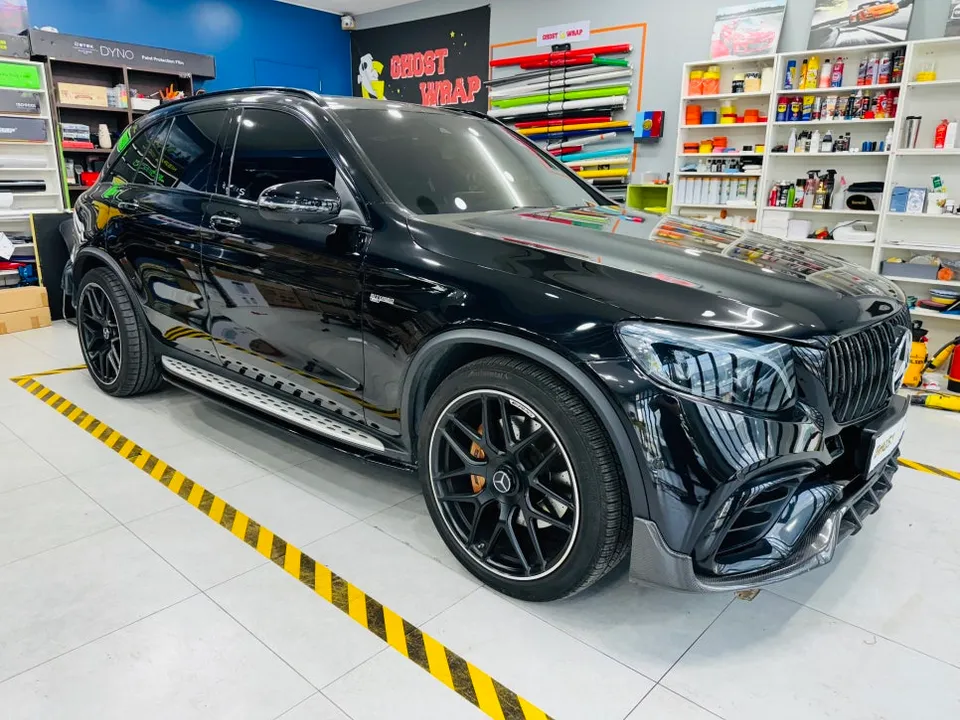 Mercedes-Benz GLEのカーラッピング事例|費用目安・仕上がり 施工写真 1-2