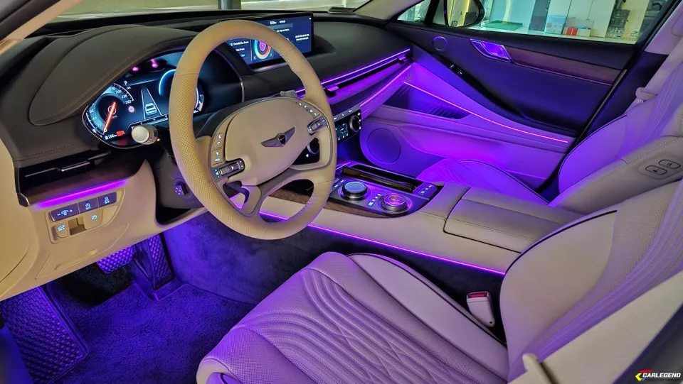 Genesis G80 ambient lighting - Genesis G80 Ambient Lighting Cost & Review photo 4