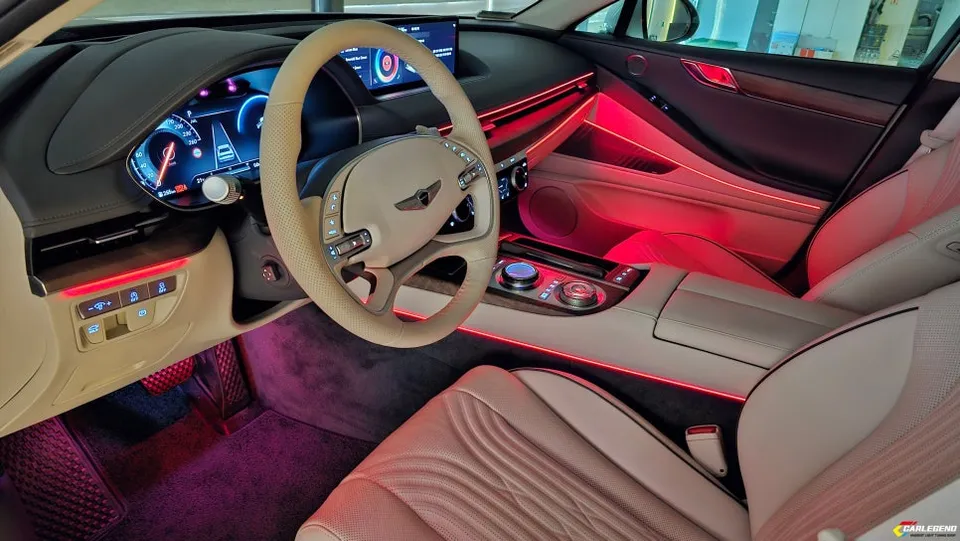 Genesis G80 ambient lighting - Genesis G80 Ambient Lighting Cost & Review photo 5
