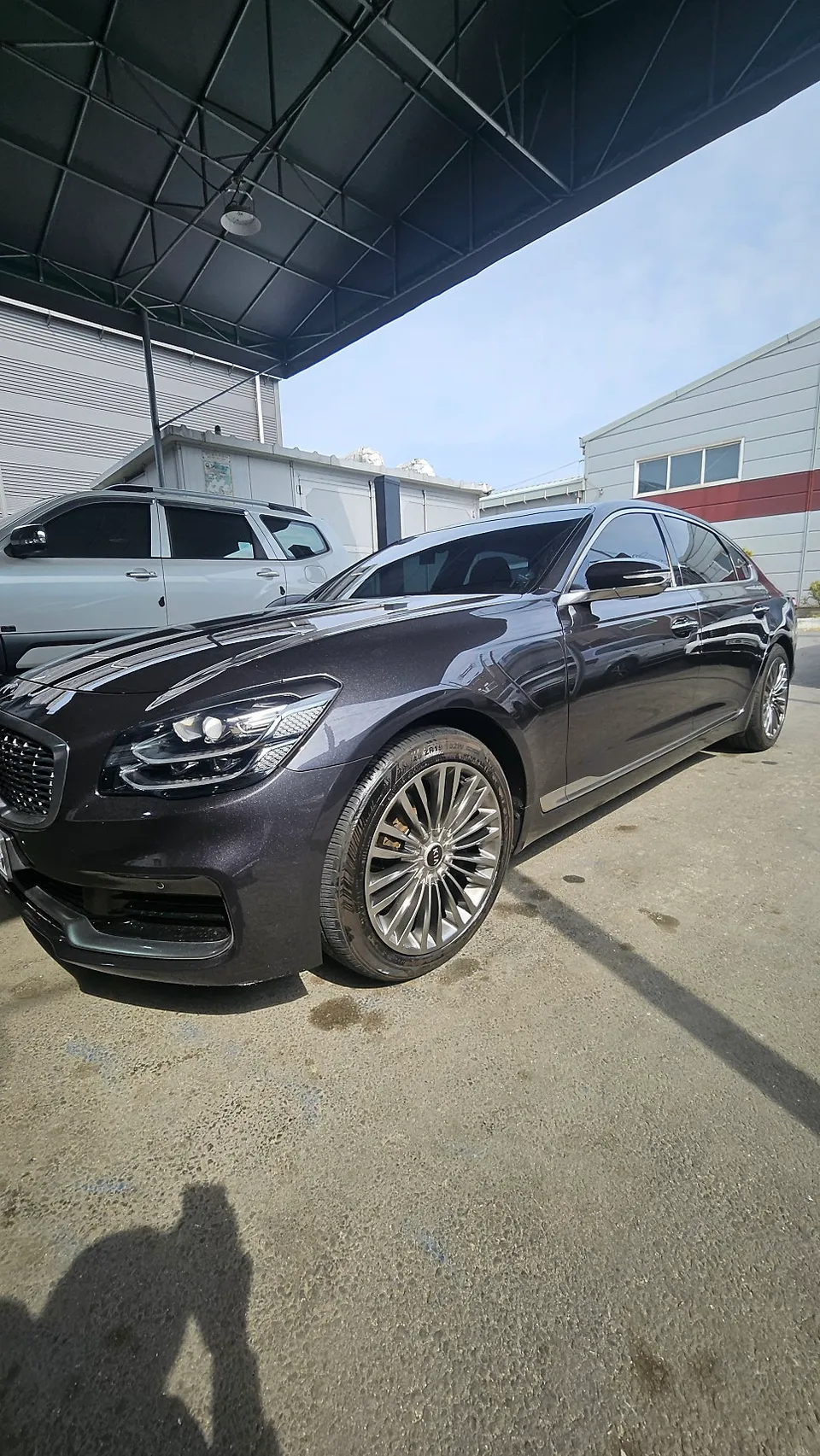 Kia K900 Wheel Repair Review: 19-Inch Rim Swap for ₩280,000 photo 3
