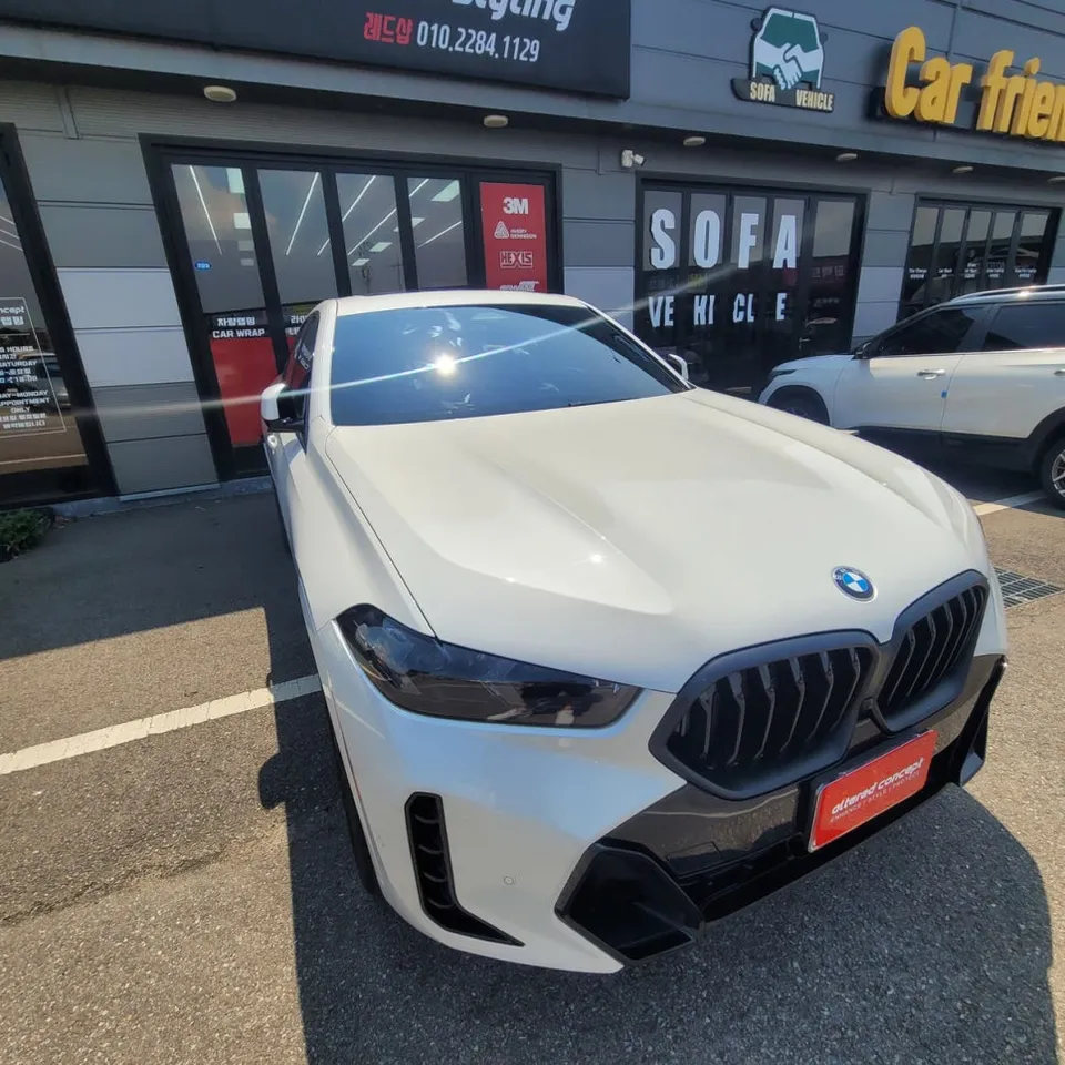 BMW X6のカーフィルム施工事例｜費用目安・仕上がり 施工写真 2-3