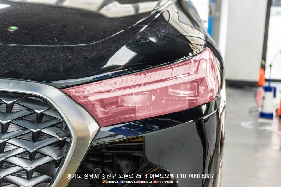 Kia K900のカーフィルム施工事例 施工写真 6