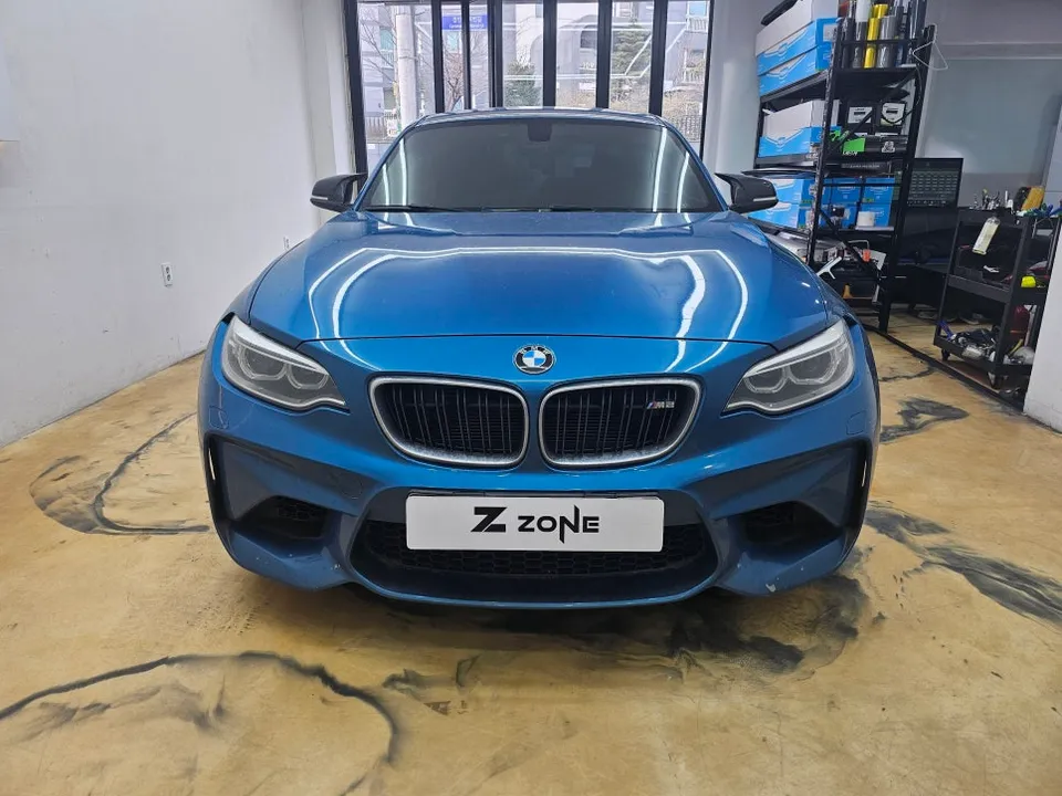 BMW M2 PPF施工事例|費用目安と仕上がり 施工写真 1-2