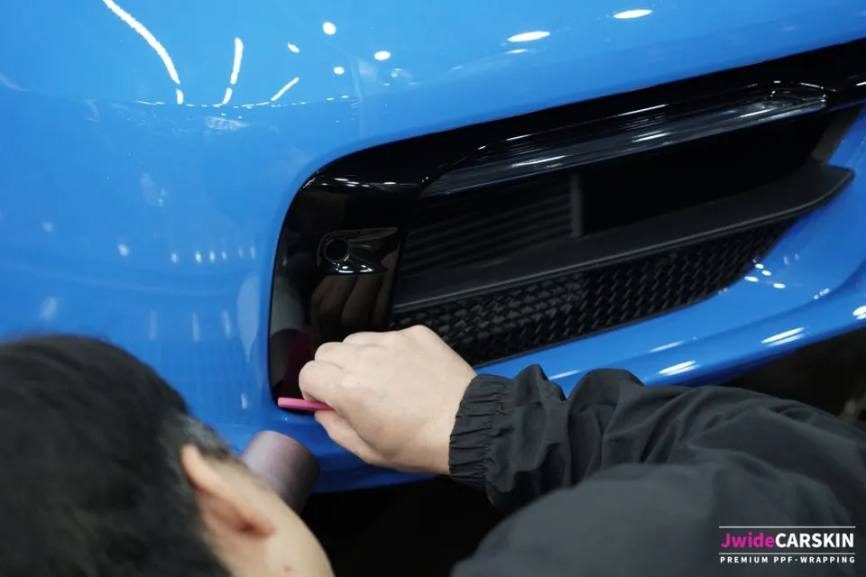 ポルシェ911のPPF施工事例|韓国での実例と費用目安 施工写真 3-3