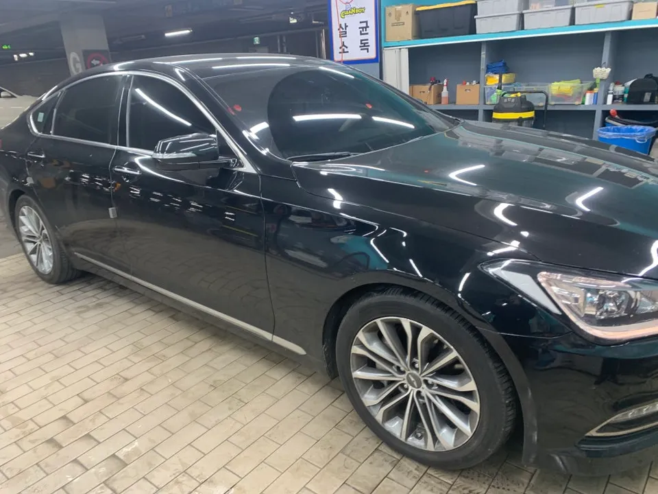 Genesis G80 paint correction - Genesis G80 Paint Correction & Glass Coating Review photo 3