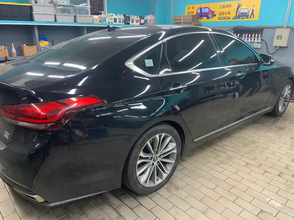 Genesis G80 paint correction - Genesis G80 Paint Correction & Glass Coating Review photo 4