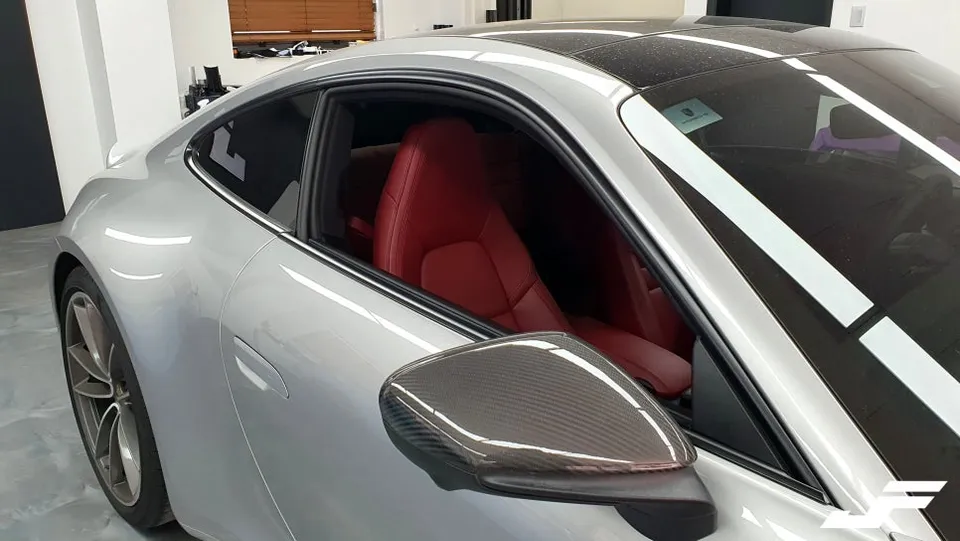 ポルシェ 911 992 カーラッピング事例|費用目安・仕上がり 施工写真 3-1