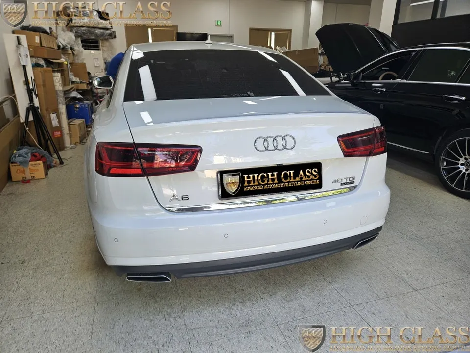 Audi A6 C7のカーオーディオ施工事例 施工写真 2